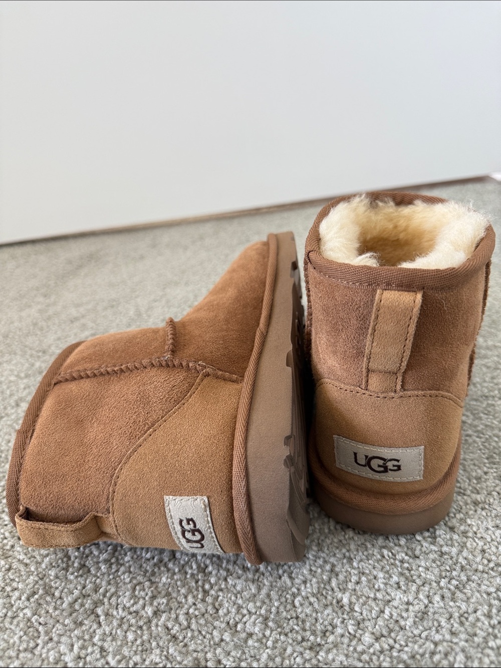 UGG Chestnut Mini Short Booties